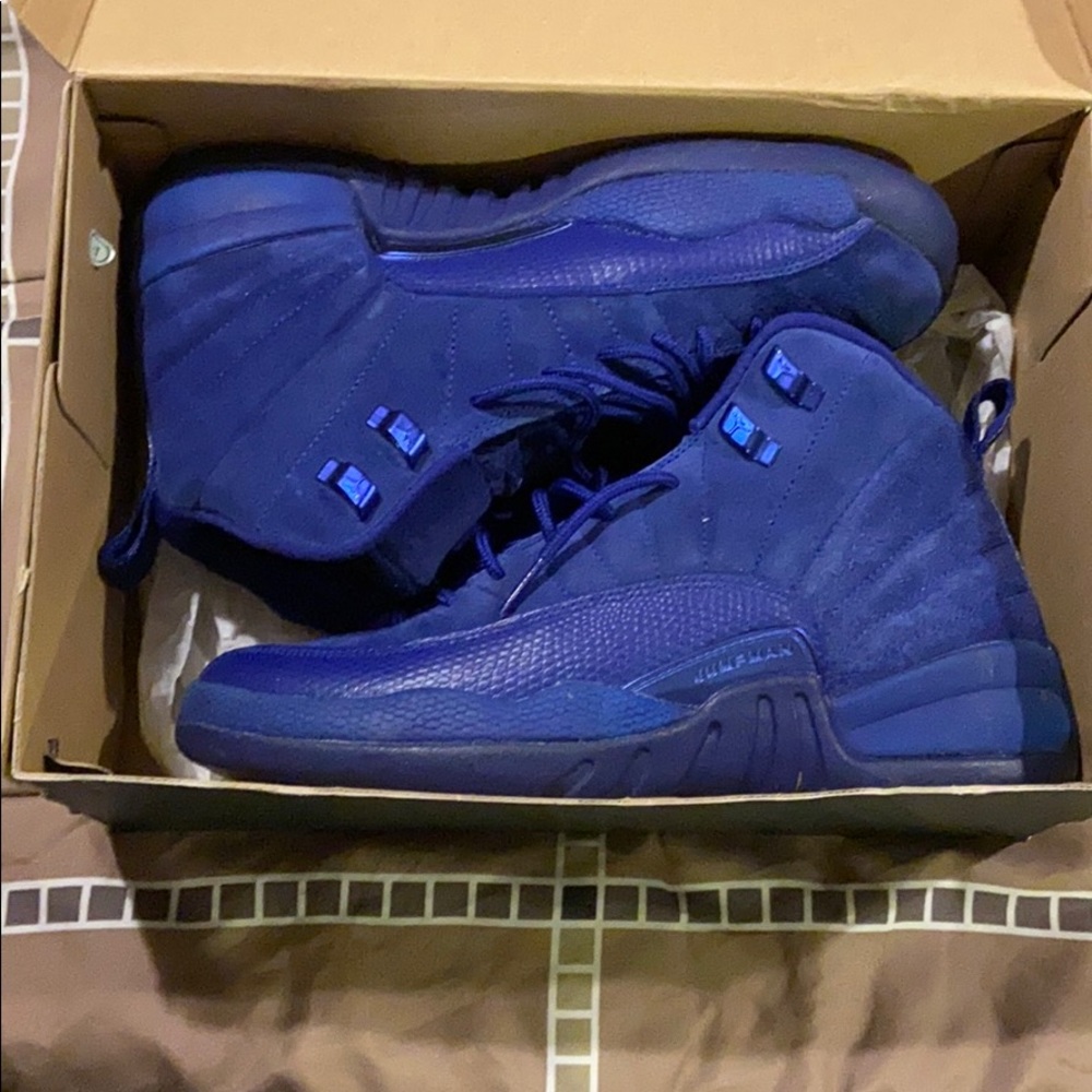 Jordan 12s royal blue